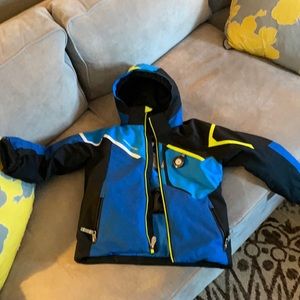 Obermeyer boys ski jacket. size 6 with IGrow